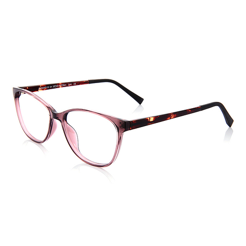 OWNDAYS | ESSENTIAL Purple Full Rim Fox right side