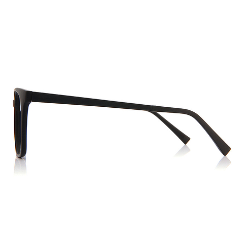 OWNDAYS | ESSENTIAL Black Full Rim Wellington left side