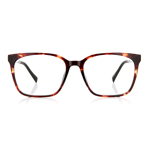 OWNDAYS | ESSENTIAL Light Brown Full Rim Wellington left side