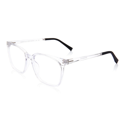 OWNDAYS | ESSENTIAL Crystal Transparent Full Rim Wellington right side