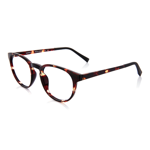 OWNDAYS | ESSENTIAL Light Brown Full Rim Boston right side