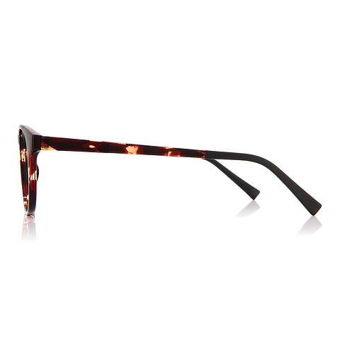 OWNDAYS | ESSENTIAL Light Brown Full Rim Boston left side
