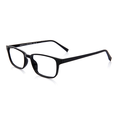 OWNDAYS | ESSENTIAL Black Full Rim Rectangle right side