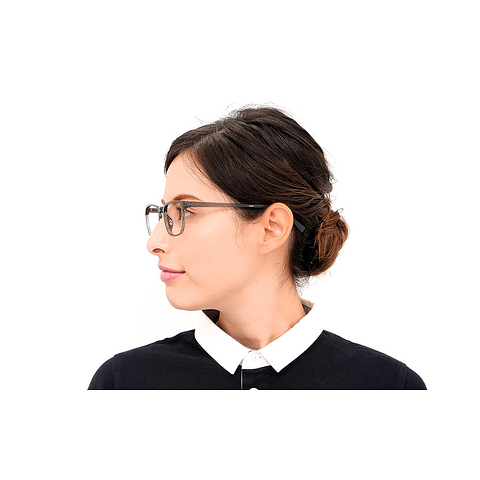 OWNDAYS | ESSENTIAL Black Full Rim Rectangle right side