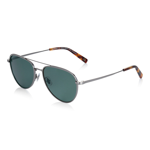 OWNDAYS | SUN Light Gunmetal Full Rim Teardrop right side