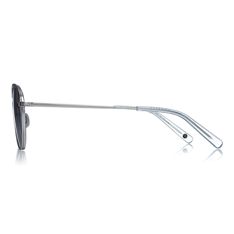 OWNDAYS | SUN Silver Full Rim Teardrop left side