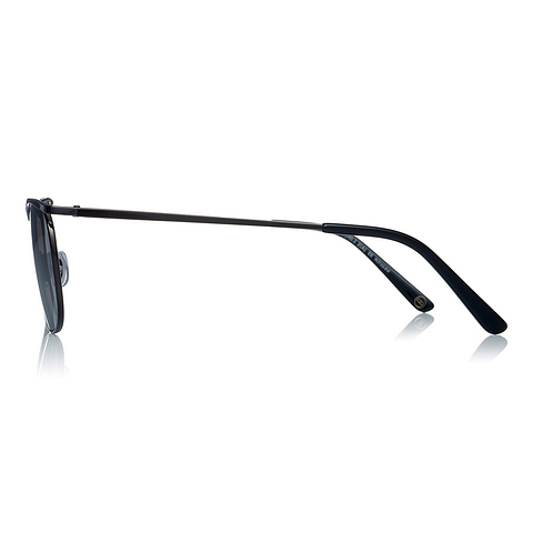 OWNDAYS | SUN Mid Gunmetal Full Rim Rectangle left side