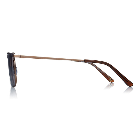 OWNDAYS | SUN Light Brown Full Rim Rectangle left side