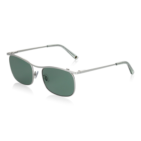OWNDAYS | SUN Silver Full Rim Rectangle right side