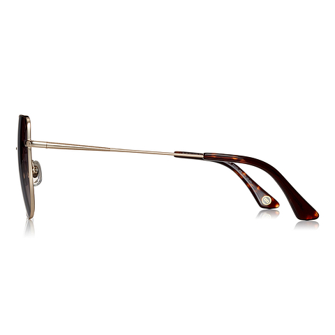 OWNDAYS | SUN Gold Full Rim Fox left side