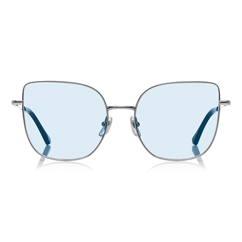 OWNDAYS | SUN Silver Full Rim Fox left side