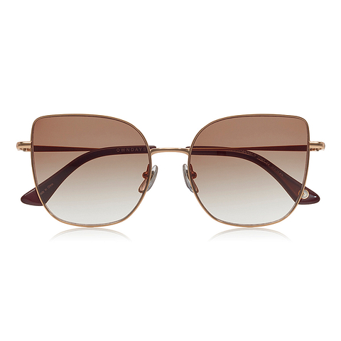 OWNDAYS | SUN Gold Full Rim Fox right side