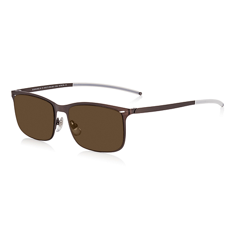 OWNDAYS | SUN Matte Brown Full Rim Wellington right side