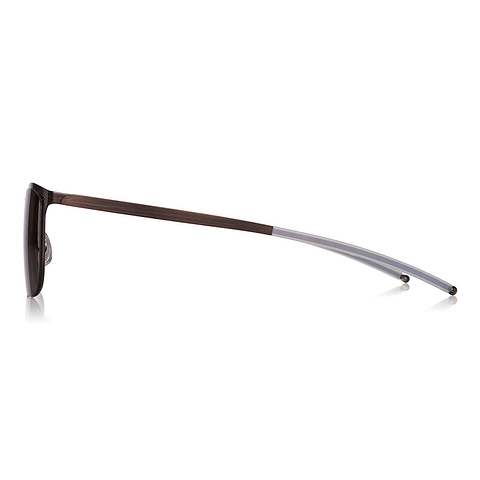 OWNDAYS | SUN Matte Brown Full Rim Wellington left side