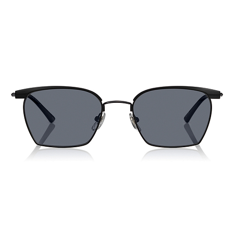 OWNDAYS | SUN Black Full Rim Wellington left side