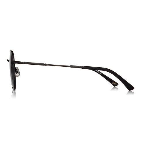 OWNDAYS | SUN Black Full Rim Teardrop left side