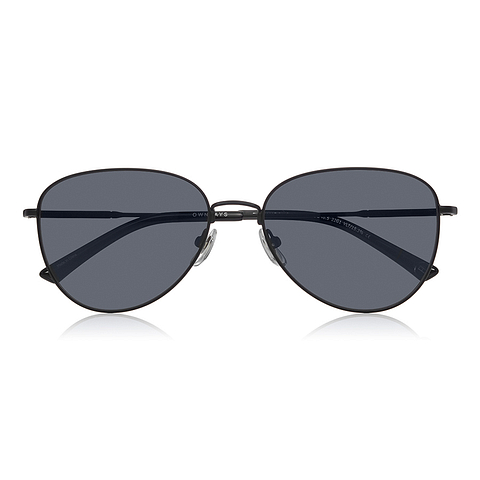 OWNDAYS | SUN Black Full Rim Teardrop right side