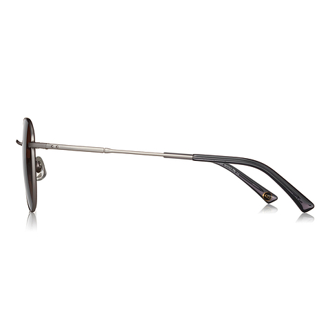 OWNDAYS | SUN Mid Gunmetal Full Rim Teardrop left side
