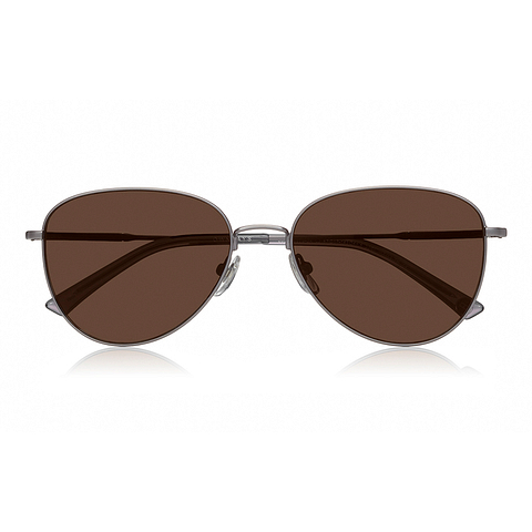 OWNDAYS | SUN Mid Gunmetal Full Rim Teardrop right side