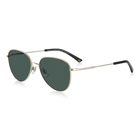 OWNDAYS | SUN Gold Full Rim Teardrop right side