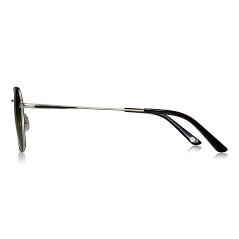 OWNDAYS | SUN Silver Full Rim Polygon right side