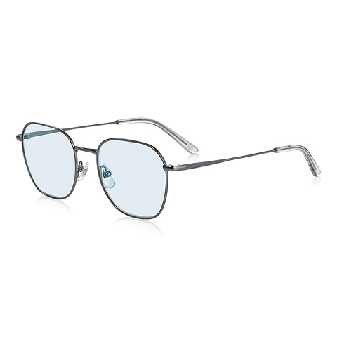 OWNDAYS | SUN Mid Gunmetal Full Rim Polygon right side
