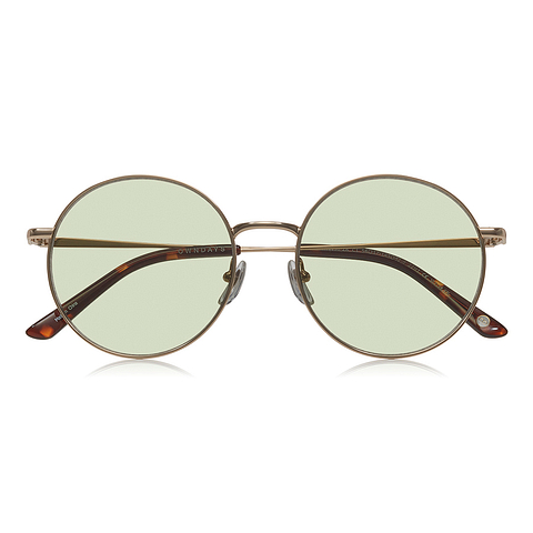 OWNDAYS | SUN Gold Full Rim Round right side