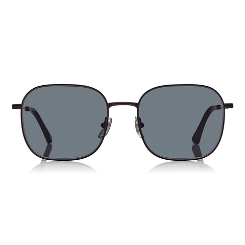 OWNDAYS | SUN Matte Black Full Rim Wellington left side