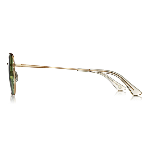 OWNDAYS | SUN Gold Full Rim Wellington left side