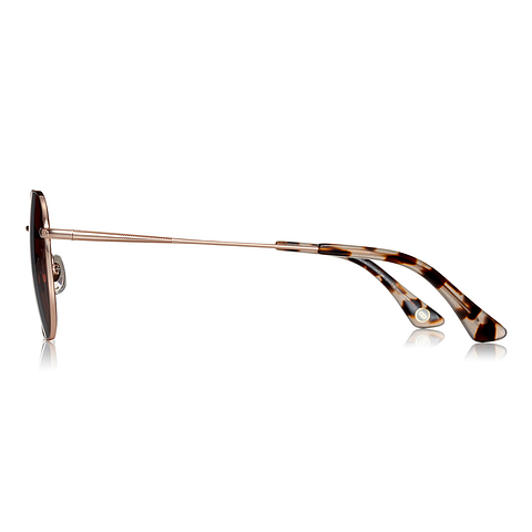 OWNDAYS | SUN Gold Full Rim Wellington left side