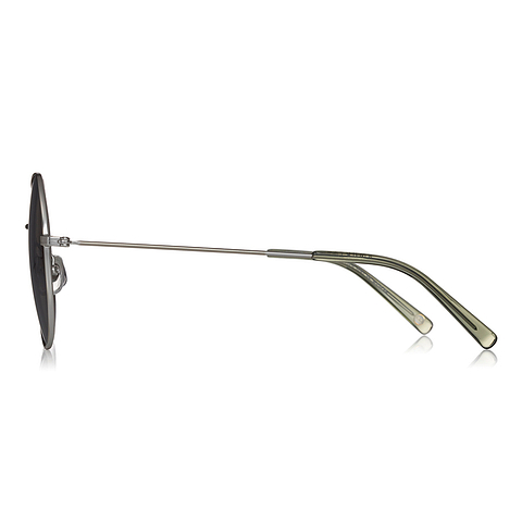 OWNDAYS | SUN Silver Full Rim Polygon left side