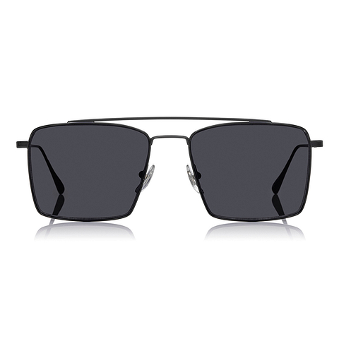OWNDAYS | SUN Black Full Rim Wellington left side