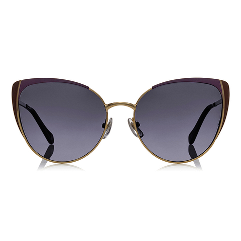 OWNDAYS | SUN Purple Full Rim Fox left side