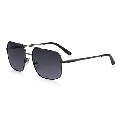 OWNDAYS | SUN Mid Gunmetal Full Rim Polygon right side