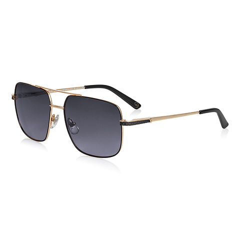 OWNDAYS | SUN Black Full Rim Polygon right side