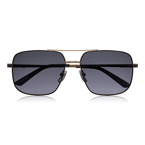 OWNDAYS | SUN Black Full Rim Polygon right side