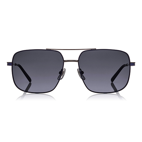 OWNDAYS | SUN Sky Blue Full Rim Polygon left side