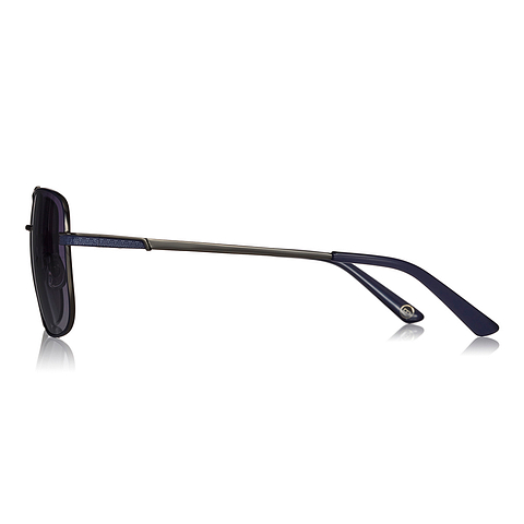 OWNDAYS | SUN Sky Blue Full Rim Polygon left side