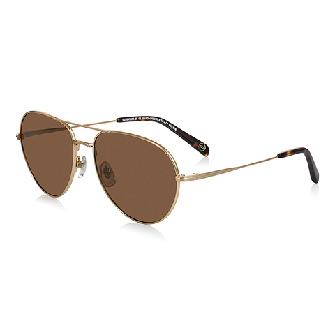 OWNDAYS | SUN Gold Full Rim Teardrop right side