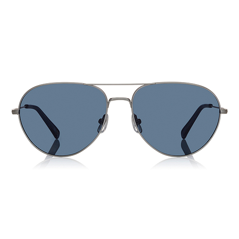 OWNDAYS | SUN Silver Full Rim Teardrop left side