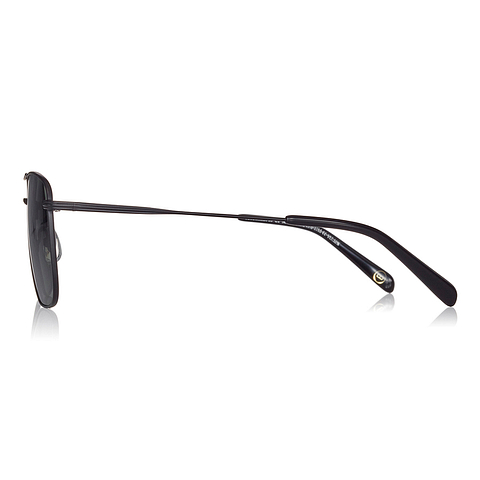 OWNDAYS | SUN Black Full Rim Polygon left side