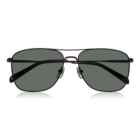 OWNDAYS | SUN Black Full Rim Polygon right side