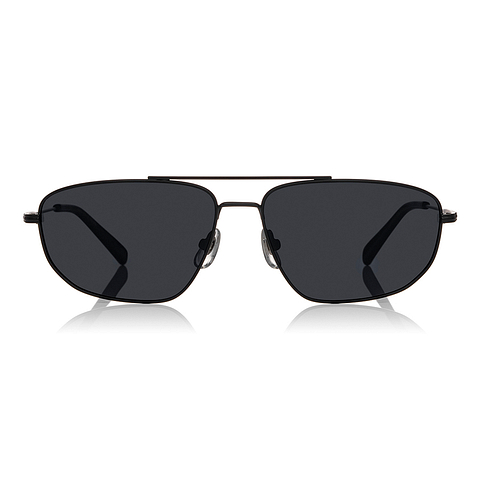 OWNDAYS | SUN Black Full Rim Polygon left side