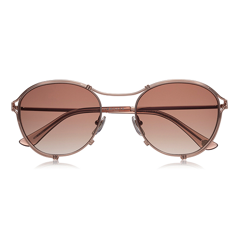 OWNDAYS | SUN Gold Full Rim Oval right side