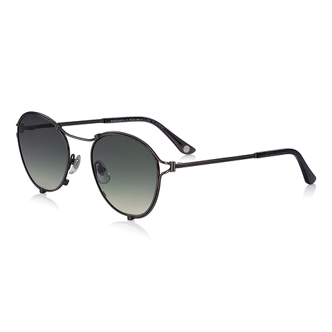 OWNDAYS | SUN Mid Gunmetal Full Rim Oval right side
