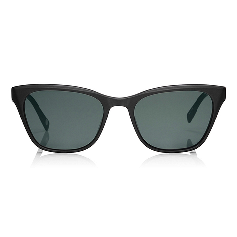 OWNDAYS | SUN Black Full Rim Boston left side