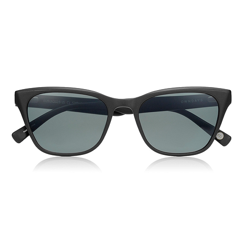 OWNDAYS | SUN Black Full Rim Boston right side