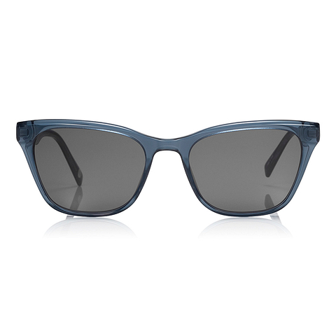 OWNDAYS | SUN Sky Blue Full Rim Boston left side