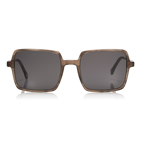 OWNDAYS | SUN Clear Brown Full Rim Wellington left side
