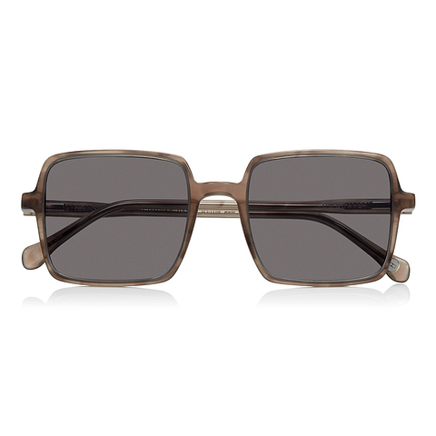 OWNDAYS | SUN Clear Brown Full Rim Wellington right side